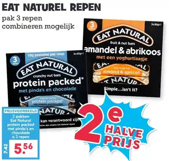 Boon`s Markt Eat naturel repen aanbieding