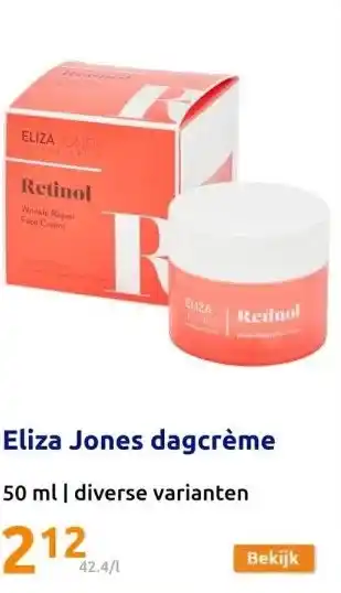 Action Eliza jones dagcrème aanbieding