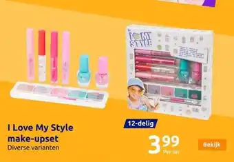Action I love my style make-upset aanbieding