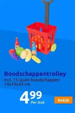 Action Boodschappentrolley aanbieding