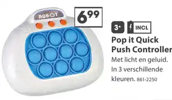 Top1Toys Pop it Quick Push Controller aanbieding