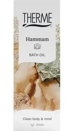 De Online Drogist Therme hammam bath oil 100ml aanbieding