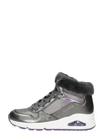 Schuurman Schoenen Skechers - uno - cozy on air zilver aanbieding