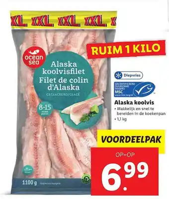 Lidl Ocean Sea Alaska Koolvis aanbieding