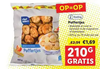 Lidl Chef Select Poffertjes aanbieding