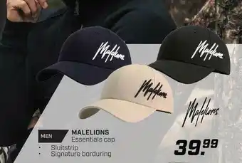 Daka Sport Malelions Essentials Cap aanbieding