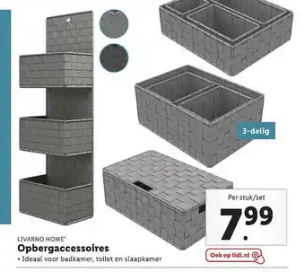 Lidl Livarno Home® Opbergaccessoires aanbieding