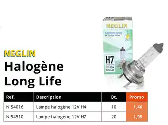 Toolspecial Neglin Halogene Long Life Lampe 12V H4 | N 54016 aanbieding