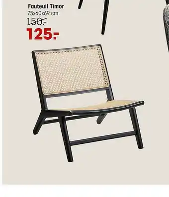 Kwantum Fauteuil Timor aanbieding