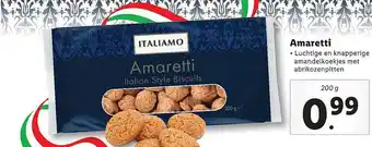 Lidl Italiamo Amaretti aanbieding