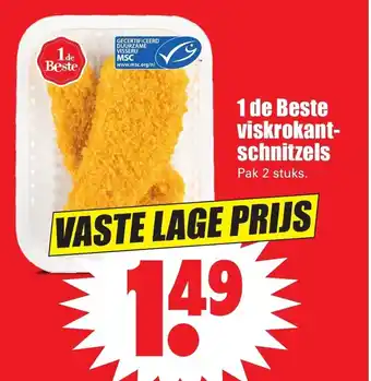 Dirk Viskrokantschnitzels 2st aanbieding