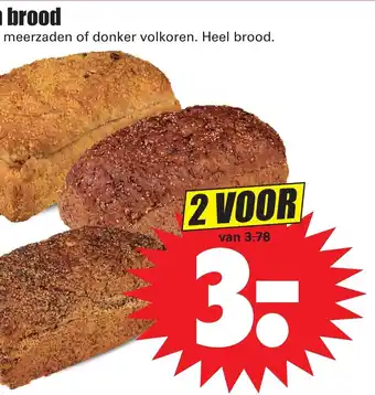 Dirk Boeren brood 2st aanbieding