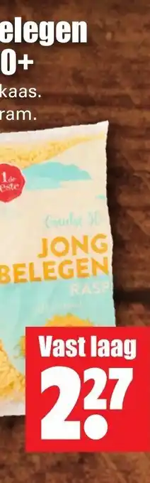 Dirk Jong Belegen kaas 30+ 300g aanbieding