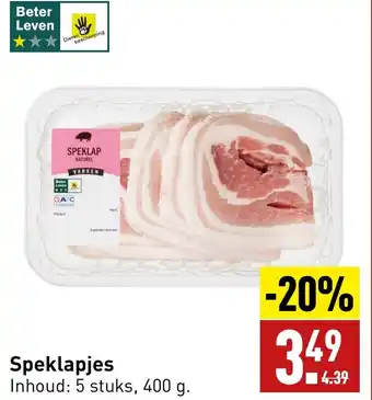 ALDI Speklapjes aanbieding