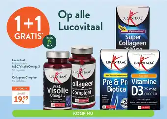 Holland & Barrett Lucovitaal 1+1 aanbieding