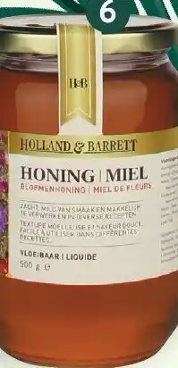 Holland & Barrett Holland & Barrett Bloemenhoning Vloeibaar 900g 250 MGO 250g aanbieding