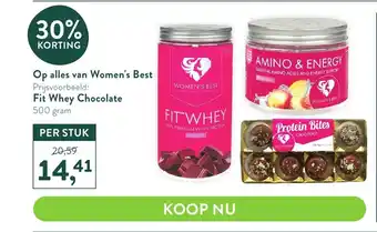 Holland & Barrett Women's Best - 30% korting aanbieding