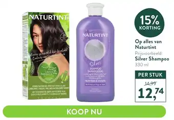 Holland & Barrett Naturtint - 15% korting aanbieding