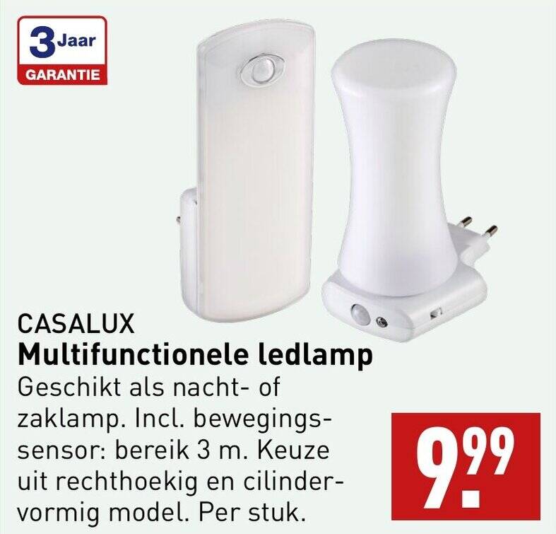 CASALUX Multifunctionele ledlamp aanbieding bij ALDI