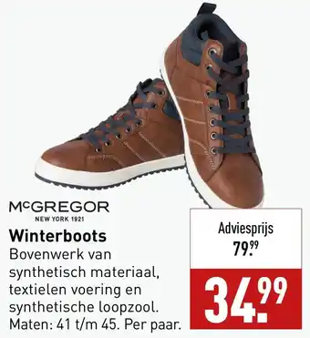 ALDI Winterboots aanbieding