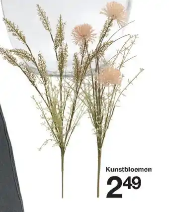 Zeeman Kunstbloemen aanbieding