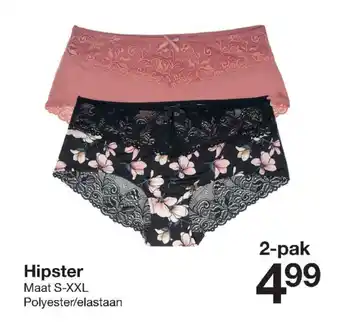 Zeeman Hipster S-XXL 2-pak aanbieding