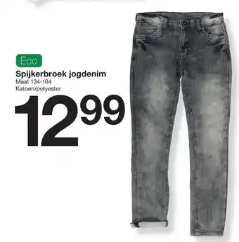 Zeeman Spijkerbroek jogdenim 134-164 aanbieding