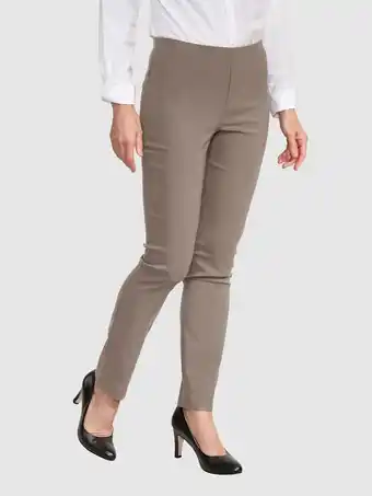 Klingel Broek in smal model mona taupe aanbieding