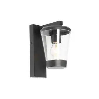 Lampenlicht.nl Moderne buiten wandlamp zwart ip44 - joren aanbieding