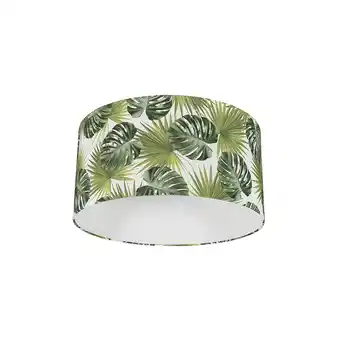 Lampenlicht.nl Katoenen lampenkap 50/50/25 - leaf aanbieding