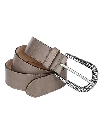 Klingel Leren riem mona taupe aanbieding