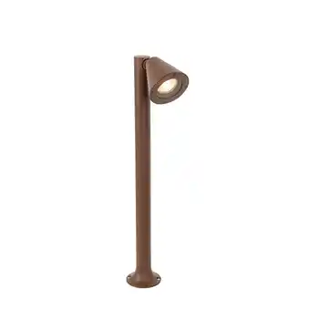 Lampenlicht.nl Modern buiten paaltje roestbruin 60 cm ip44 verstelbaar - ciara aanbieding