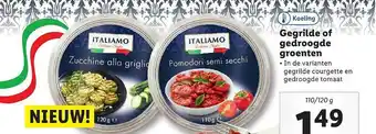 Lidl Italiamo Gegrilde Of Gedroogde Groenten aanbieding