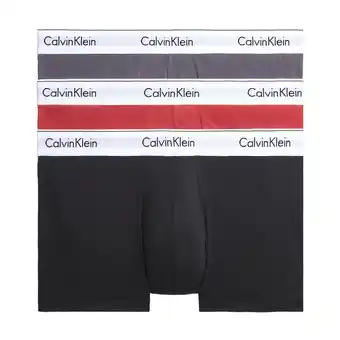 Plutosport Calvin klein trunk boxershorts heren (3-pack) aanbieding