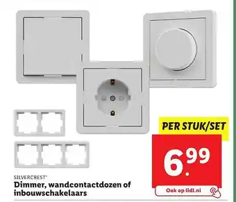 Lidl Silvercrest® Dimmer, Wandcontactdozen Of Inbouwschakelaars aanbieding