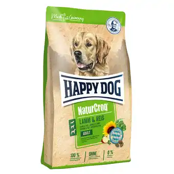 Zooplus 2x15kg lam & rijst happy dog naturcroq hondenvoer aanbieding