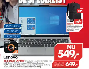 Vobis Lenovo 15,6 Laptop aanbieding