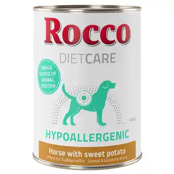 Zooplus 24x400g diet care hypoallergeen paard rocco hondenvoer aanbieding