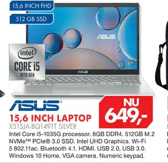 Vobis Asus 15,6 Inch Laptop aanbieding