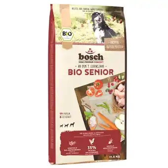 Zooplus Dubbelpak: bosch - senior bio (2 x 11,5 kg) aanbieding