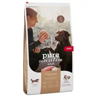 Zooplus 2x12,5kg mera pure sensitive kalkoen & rijst hondenvoer aanbieding