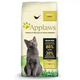 Zooplus 2kg senior applaws kattenvoer aanbieding