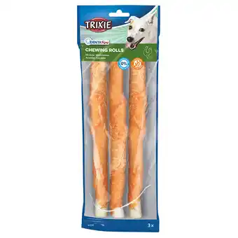 Zooplus 2x250g trixie denta fun chicken chew rolls ca. 28cm hondensnacks aanbieding