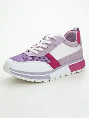 Klingel Sneaker in een harmonieuze kleurencombinatie caprice lila/pink/wit aanbieding