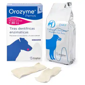 Zooplus 2x141g strips grote honden orozyme hondensnacks aanbieding