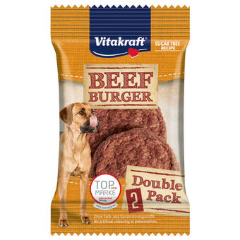 Zooplus 12x2 stuks beef burger vitakraft hondensnacks aanbieding