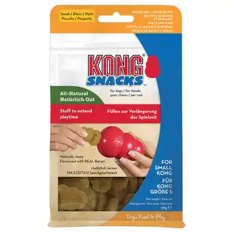 Zooplus Kong snacks bacon & kaas - voordeelpakket: 2 x 198 g (maat s) aanbieding