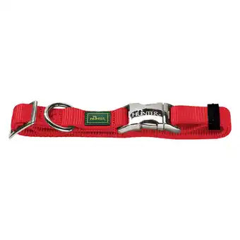 Zooplus M: 40 - 55 cm halsomvang - hunter halsband vario basic alu-strong aanbieding