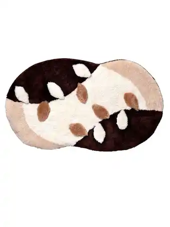 Klingel Douchemat leafy halfrond webschatz beige aanbieding