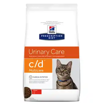 Zooplus 1,5kg c/d urinary multicare met kip hill's prescription diet kattenvoer aanbieding